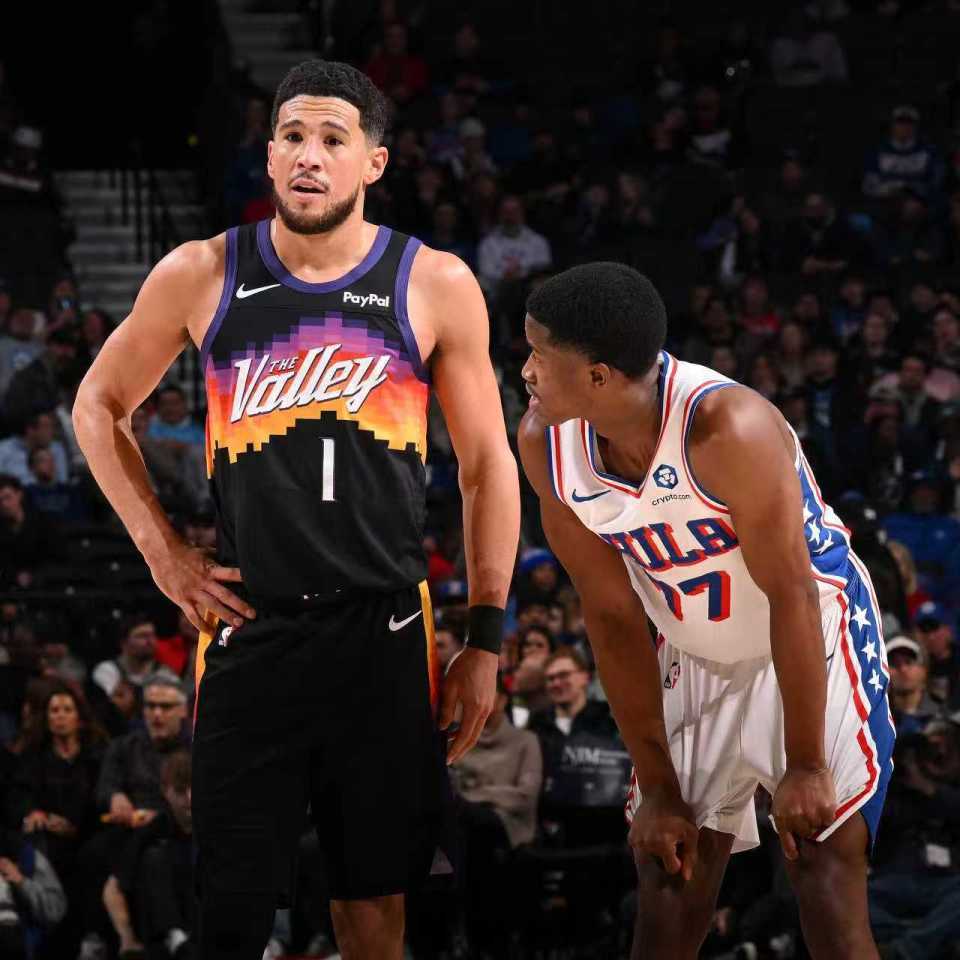 恩比德乔治缺席!布克27分太阳灭76人获3连胜 格林时隔33场复出